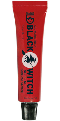 2023 Gear Aid Black Witch 28ml Tube Neoprene Contact Cement GABW